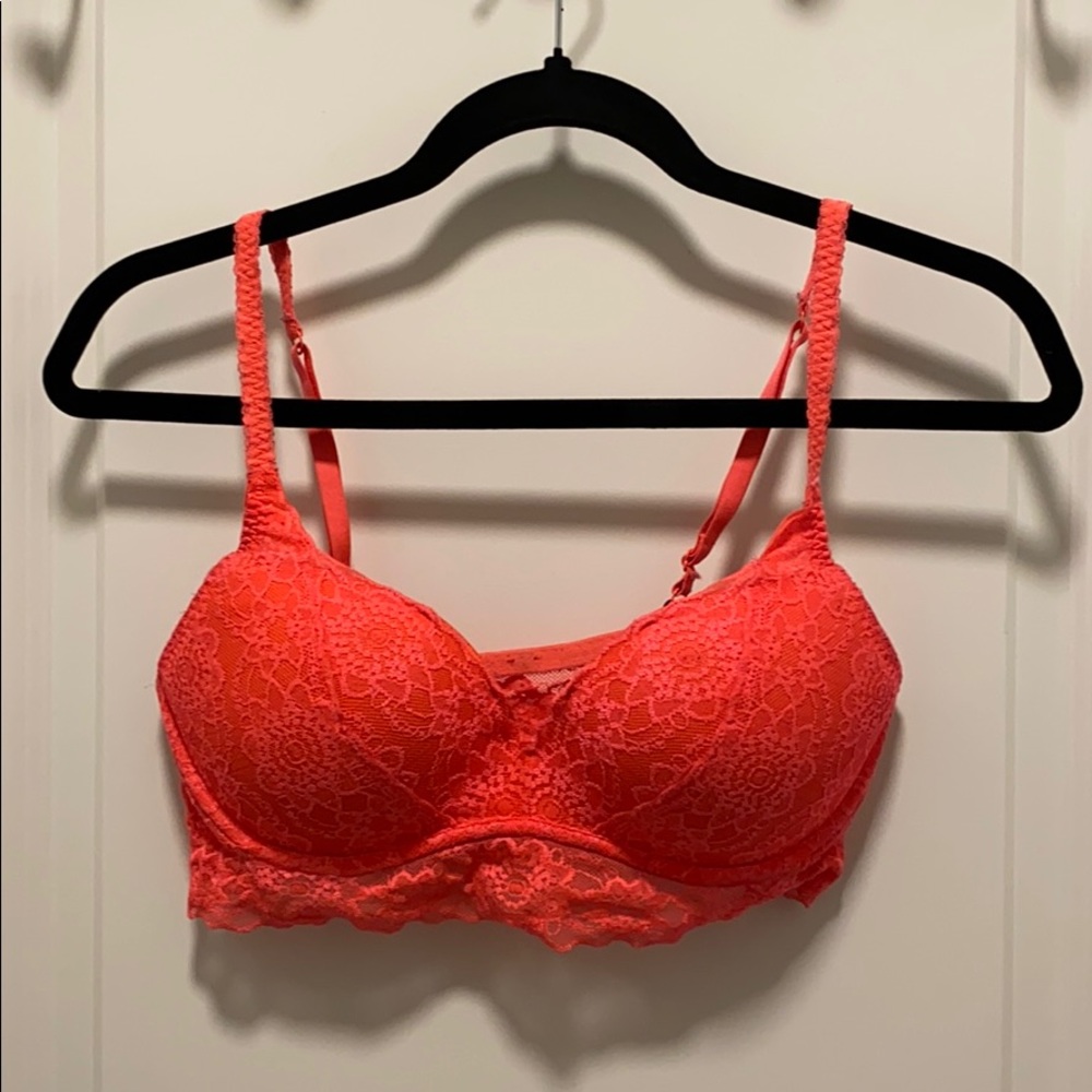 PINK Push Up Bralette with Underwire